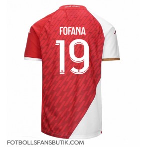 AS Monaco Youssouf Fofana #19 Replika Hemmatröja 2023-24 Kortärmad